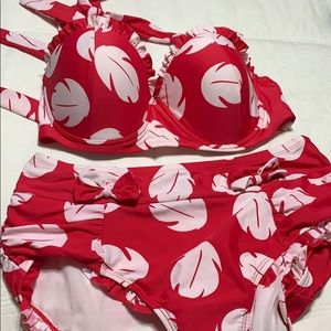 Disney LILO & Stitch bikini set. Read description